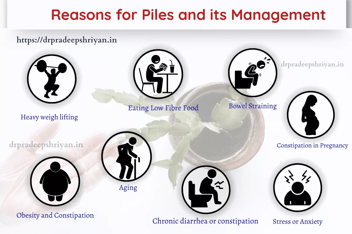 Reasons for Piles rise in Piles in India